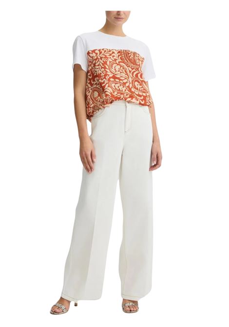 Liu Jo T-Shirt Bianca/Terracotta Donna Liu Jo | WA5155J6308M9557